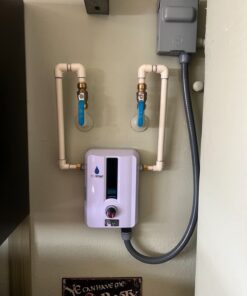 EcoSmart ECO 11 Electric Tankless Water Heater, 13KW at 240 Volts with Patented Self Modulating Technology 41 716zjW7IonL