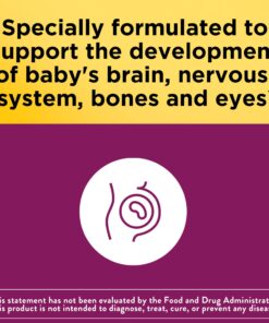 Nature Made Prenatal with Folic Acid + DHA, Prenatal Vitamin and Mineral Supplement for Daily Nutritional Support, 110 Softgels, 110 Day Supply 110 Count 24 717 QenF4iL