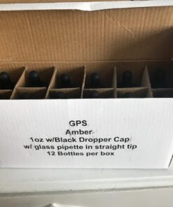 Nelipo 1oz Amber Glass Bottles for Essential Oils with Glass Eye Dropper - Pack of 6 6 Pack 37 717 sFqxVdL