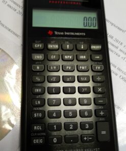 Texas Instruments BA II Plus Professional Financial Calculator Silver 9.8 Inch 33 7170N89kHL