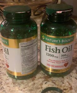 Nature's Bounty Fish Oil, Supports Heart Health, 1200 Mg, Rapid Release Softgels, 200 Ct 26 71717zYbuXL