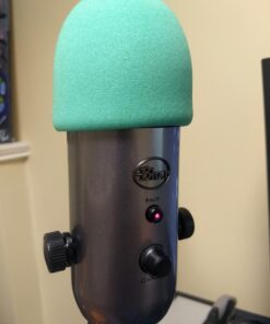 Blue Yeti USB Mic for Recording & Streaming on PC and Mac, 3 Condenser Capsules, 4 Pickup Patterns, Headphone Output and Volume Control, Mic Gain Control, Adjustable Stand, Plug & Play - Lunar Gray 28 7171X 31fOL