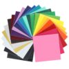 ORACAL 651 Glossy Vinyl - 24 Pack of Top Colors - 12" x 12" Sheets 20 7172JeAaETL