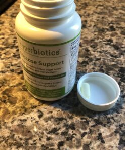 Hyperbiotics Vegan Glucose Support Tablets | Probiotics for Women, Men, Adults | Encourages Metabolism, Digestive Health | 1 Per Day | 60 Count 17 7172P22UrHL