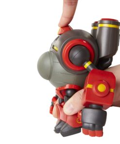 Mega Man Fully Charged – Deluxe Guts Man Articulated Action Figure with Expanding Belly and Guts Man Buster Accessory (to swap onto the Mega Man figure)! Based on the new show! 18 7172Wq47dLL