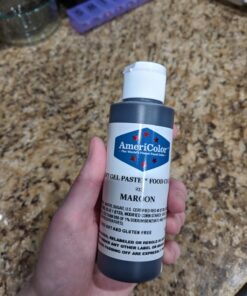 AmeriColor Food Coloring, Maroon Soft Gel Paste, 4.5 Ounce 11 7172iNnkIkL