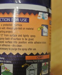 Alternative view of Odif Usa 505 Spray and Fix Temporary Fabric Adhesive, 14.7oz Original Version
