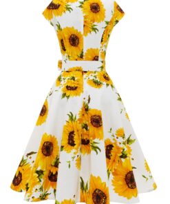 Dressystar Women Vintage 1950s Rockabilly Prom Dresses Retro Cocktail Party Dress 9 7173RSQ2U L 1