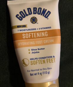Gold Bond Softening Foot Cream, 4 oz., With Shea Butter to Soften Rough & Dry Feet 33 7173xpfNLAL