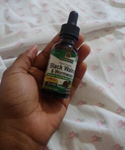 Natures Answer Black Walnut and Wormwood 1 oz 30mL 200mg. Extract, Liquid,promotes digestion,Vegetable Glycerin And Purified Water 26 7174hZCYA7L