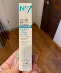 No7 Protect & Perfect Intense Advanced Serum - Rice Protein & Alfalfa Complex for Fine Lines and Wrinkles - Anti Aging Facial Serum with Matrix 3000+ Technology (30 ml) 18 7175hl RML