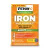 Vitron-C Iron Supplement, Once Daily, High Potency Iron Plus Vitamin C, Supports Red Blood Cell Production, Dye Free Tablets, 60 Count 60 Count (Pack of 1) 31 7175p1DWPjL