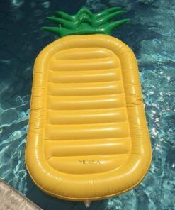 VICKEA Inflatable Pool Floats for Kids and Adults, Large Water Inflatable Pineapple Pool Float for Swimming Pool 28 7176CYL3I7L