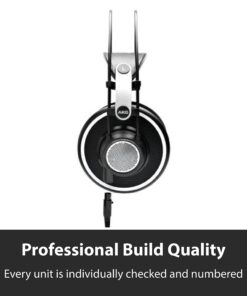 AKG Pro Audio K702 Over-Ear, Open-Back, Flat-Wire, Reference Studio Headphones,Black 19 7176X0VyBbL