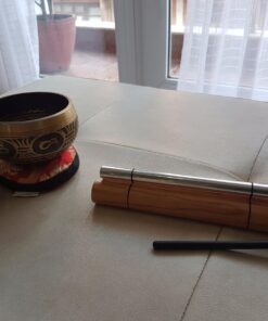 Woodstock Wind Chimes Zenergy Solo Hand Chime, Silver (7") Musically Tuned for Meditation, Yoga and Mindfulness, For Teachers and Classrooms Christmas/Hanukkah Gifts (ZENERGY) Zenergy Solo (7") 29 7176qK0WxiL