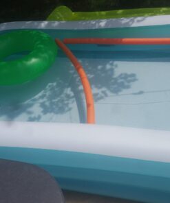 INTEX 58484EP Swim Center Inflatable Family Pool: 277 Gallon Capacity – 120" x 72" x 22" – Blue 28 7176qLp85BL