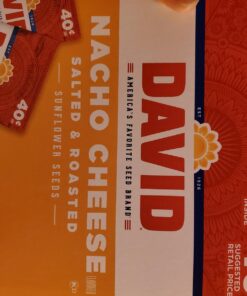 David Seed Sunflower Seeds, Nacho Cheese, 0.8 Ounce, 36 count 25 7176xfF8vL