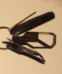 HUNGER Car Business Keychain Key Ring for Men, Small, Black 23 7177C9pt5QL