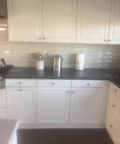 Innovative Home Stainless Steel Compost Bin Can with Double Filtered Lid, 1.3 Gallon 10 7177esuSGTL