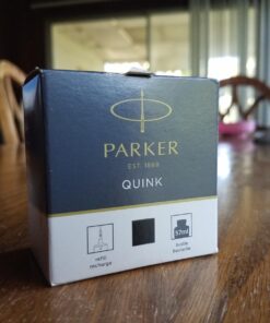 Parker Quink Ink Bottle, Black, 57 ml (1950375) 34 7177tToUfyL