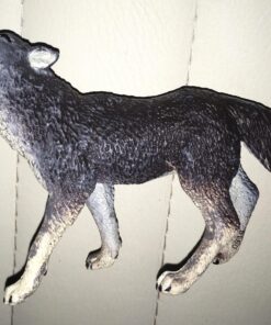 Safari Ltd. Gray Wolf Figurine - Detailed 3.75" Plastic Model Figure - Fun Educational Play Toy for Boys, Girls & Kids Ages 1+ 36 7178cknWIeL 1