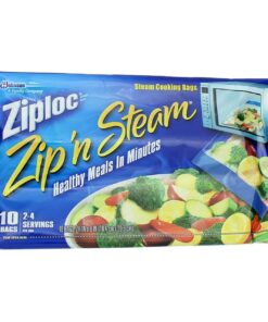 ZIPLOC Zip N STEAM Bag-Medium (Pack of 2) 7 7179E5OSN1S