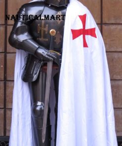 Medieval Knight Crusader Suit of Armor Full Body Armour 9 7179OpTJSUL