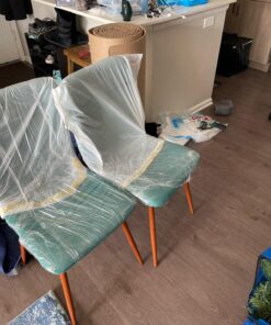 TICONN Stretch Wrap Stretch Film Roll, 1000ft 60 Gauge Industrial Strength 15 inch Wide Clear Plastic Wrap with Handles for Pallet Wrapping Shipping Moving(1pk) 1 16 717A9OzWjHL