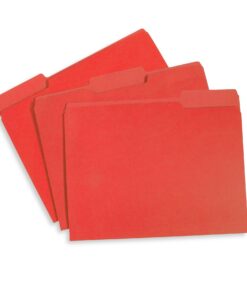Blue Summit Supplies 200 Red File Folders, Letter Size, 1/3 Cut Tab, Letter Size, Red, Great for Organizing and Easy File Storage, 200 Per Box 10 717AEOl2Z5L