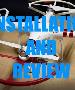 SummitLink Snap On/Off Prop Guards 2X Red 2X White for DJI Phantom 1 2 3 Quick Connect Tool Free Also Fit on Phantom 3 Standard 22 717AHvf5mYL 1