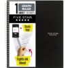 Five Star Spiral Notebook + Study App, 1 Subject, Graph Ruled Paper, Fights Ink Bleed, Water Resistant Cover, 8-1/2" x 11", 100 Sheets, Color Will Vary, 1 Count (06190) *Color Will Vary 14 717BHdGfq4L