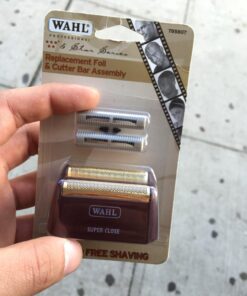 Wahl Professional 5 Star Series Shaver Shaper Replacement Super Close Gold Foil and Cutter Bar Assembly, Hypo-allergenic, Super Close Shaving, for Professional Barbers and Stylists - Model 7031-100 30 717Bm16AWL