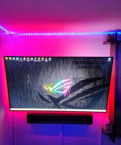 Govee TV LED Backlight, RGBIC TV Backlight for 55-65 inch TVs, Smart LED Lights for TV with Bluetooth and Wi-Fi Control, Works with Alexa & Google Assistant, Music Sync, 99+ Scene Modes, Adapter 37 717C4mOEeL