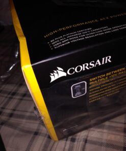Corsair HX Series, HX1000, 1000 Watt, Fully Modular Power Supply, 80+ Platinum Certified, CP-9020139-NA 25 717CTAqEbaL