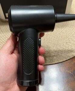 ZARIMI Compressed air Duster - Keyboard Cleaner for Office no Canned Reusable Good Replacement Can Electric 91000RPM Cordless air Duster pc 7600mAh -pc Cleaning-air Blower-car dusters-Electric 62 717D0dbpfCL