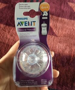 Philips AVENT BPA Free Natural Fast Flow Nipples, 2-Pack 38 717DOJcXS0L