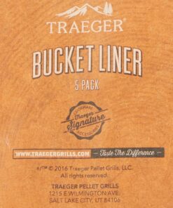 Traeger Grease Bucket Liner, 5 count (Pack of 1) 16 717DgoIFedL