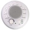 SONEic - Sleep, Relax and Focus Sound Machine. 10 Soothing White Noise and Natural Sound Tracks, with Timer Option. Crystal Clear Quality Sound Speaker & Headphone Jack. USB or Battery Powered - White 8 717DsR3QNHL