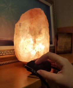 Himalayan Glow 1002 Crystal, 6-8 Lbs, Salt Lamp Himalayan Salt Lamp 60 717E47poTL