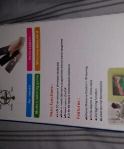 AMGUR MX3 Air Mouse Remote Mini Wireless Keyboard and Air Mouse for Android TV Box Raspberry Pi Mini PC Xbox PS3 PS4 Smart TV Remote Keyboard 26 717E5ve8S3L