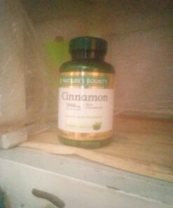 Nature’s Bounty Cinnamon 2000mg Plus Chromium, Sugar Metabolism Support Supplement, 60 Capsules 35 717ENZ8itlL