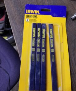 IRWIN Carpenter Pencil, Medium Lead, 6-Piece (66400) Regular Carpenter's Pencil 14 717ER KvG0L