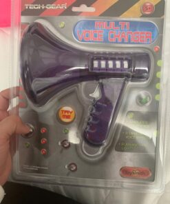 Toysmith Tech Gear Multi Voice Changer, Amplifies Voice With 8 Different Voice Effects, For Boys & Girls Ages 5+, Colors vary 24 717EYbcUlXL