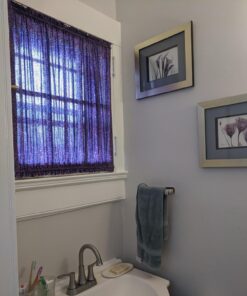 SKEMIX 5/16-Inch Swivel End Sash Curtain Rods - 2 Rods - 21 - 38 Inch Adjustable Width, White with Nickel Ends 36 717EhHP0YuL