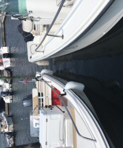 Taylor Made Square Low Freeboard Fender for Boats, 5" x 14", Football Needle Easy Inflation Valve Marine-Grade Vinyl, American Made, Protection for Gunwales, Rub Rails - 2020108232 5" x 14" White 17 717EwTFai7L