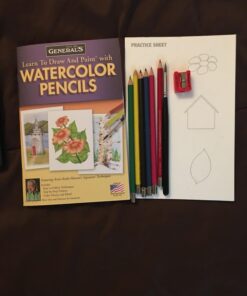 Alternative view of General Pencil Learn Watercolor Pencil Techniques Now Kit