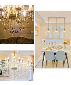 SKY CANDYBAR Acrylic Crystal Bead Hanging Strand Manzanita Trees Wedding Centerpiece Decor 12pcs 18 717F8OZ2xmL