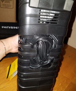 Kensun AC/DC Digital Tire Inflator for Car 12V DC and Home 110V AC Rapid Performance Portable Air Compressor Pump for Car, Bicycle, Motorcycle, Basketball and Others 44 717FEAMK1SL