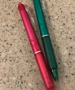 Pilot, FriXion Clicker Erasable Gel Pens, Fine Point 0.7 mm, Pack of 10, Assorted Colors 10 Count (Pack of 1) 26 717FaV Rt9L