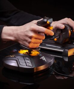 Thrustmaster USB T.16000M FCS HOTAS with Flight Controller & Throttle (Windows) Black T16000M FCS HOTAS 39 717GWo8wFL 1